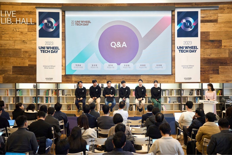 세상에 없던 새로운 구동 시스템을 공개하다, 유니휠 테크데이