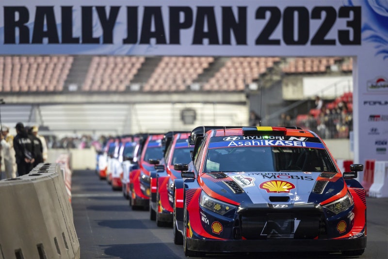 [2023 WRC 13R] 최종전 일본에서 시즌을 마무리한 현대 월드랠리팀