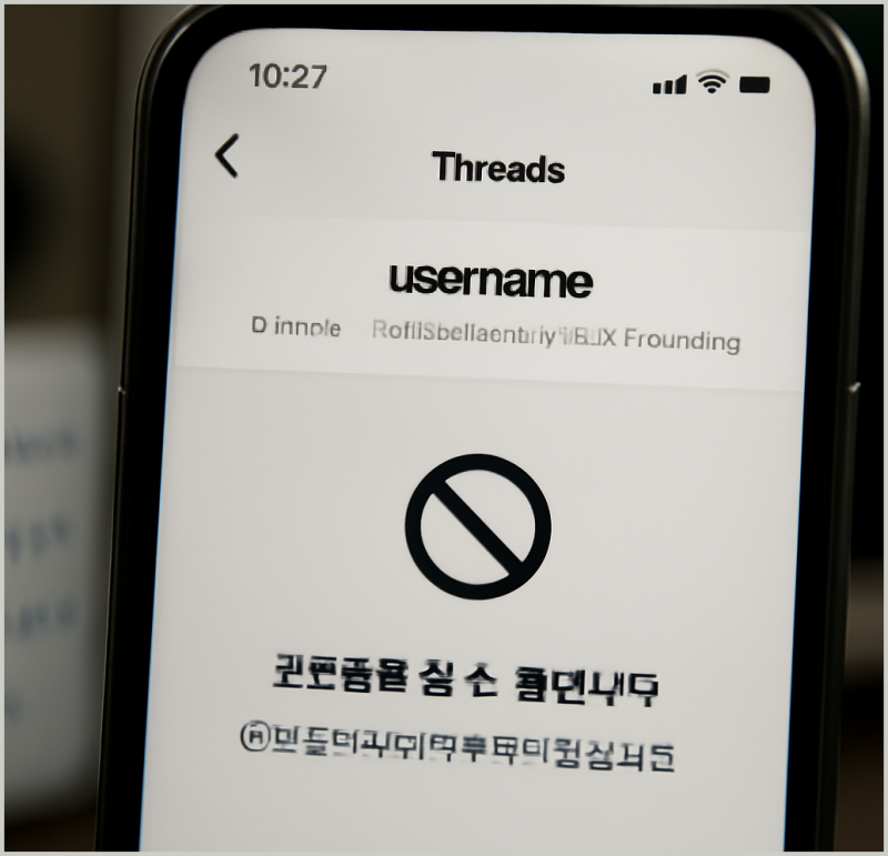 쓰레드 차단 시 보는법 실전 가이드