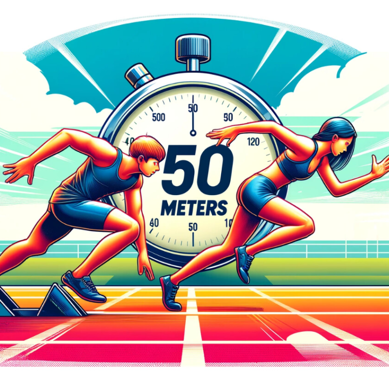 50m 달리기 50미터 평균 기록 신기록 한국인 서양인 10대 20대 30대 40대 50대