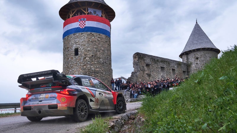 [2024 WRC 4R] 현대팀 누빌, 크로아티아의 타막 랠리에서 포디엄 피니시를 기록하다