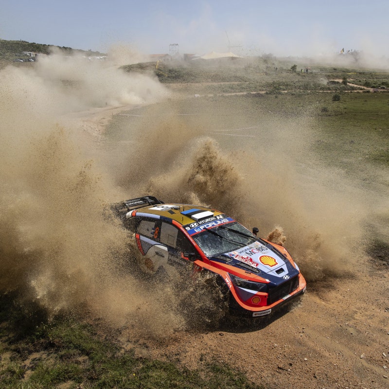 [2025 WRC 6R] 현대 월드랠리팀 타낙, 이탈리아 랠리에서 2위로 챔피언십 선두 바짝 추격