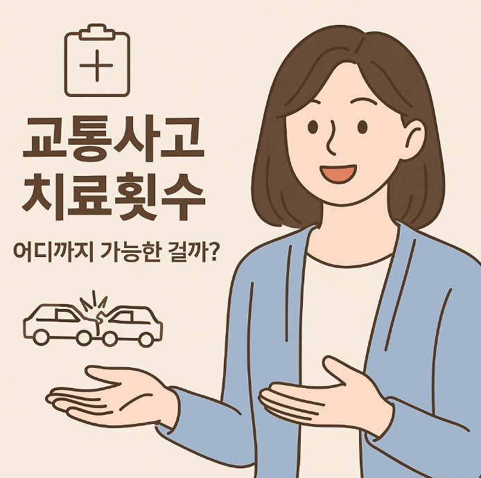 교통사고 치료횟수 어디까지 가능할까?