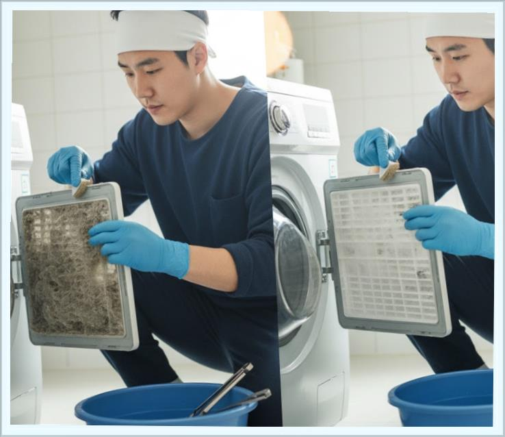 세탁기배수관역류 실체와 해결법 총정리