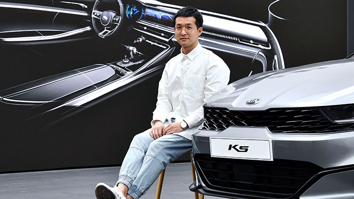 [기아자동차] 디자이너와 함께 살펴본 신형 K5 실내 디자인