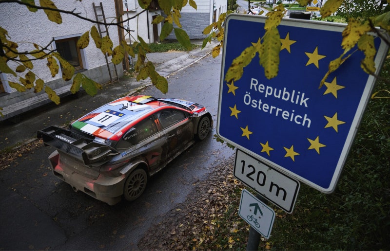 [2023 WRC 12R] 현대팀 누빌, 첫 번째 중앙 유럽 랠리에서 우승컵을 들어 올리다
