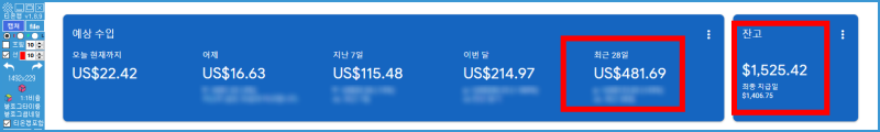 구글 애드센스 승인 애드고시 더 어렵지만 수익은 $1525