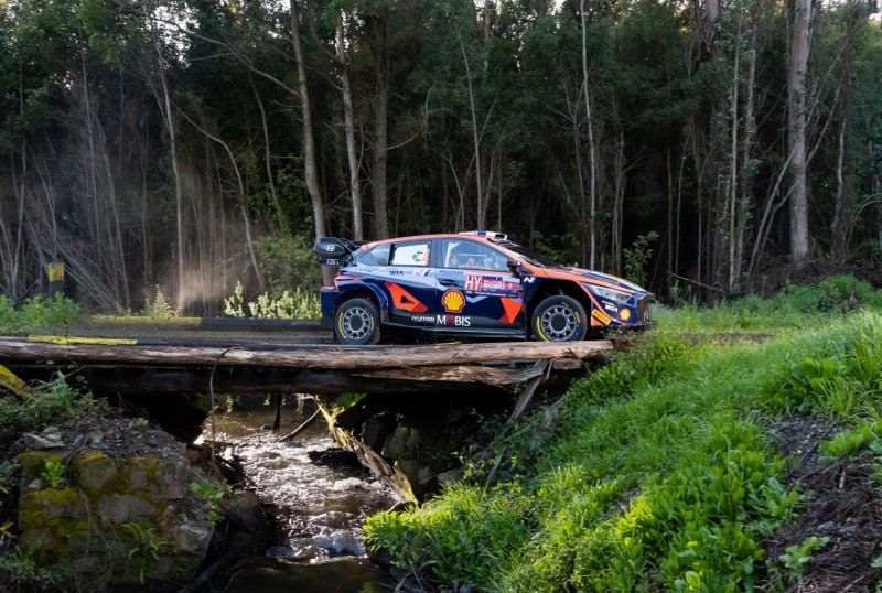 [2023 WRC 11R]현대팀 누빌, 4년 만의 칠레 랠리에서 포디엄에 오르다