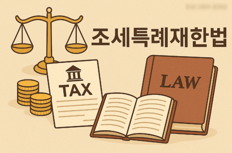 조세특례제한법 뜻과 주요 혜택 세금감면 총정리