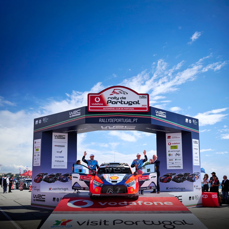 [2025 WRC 5R] 현대 월드랠리팀 타낙, 포르투갈 랠리에서 막판 추격 끝에 2위로 피니시