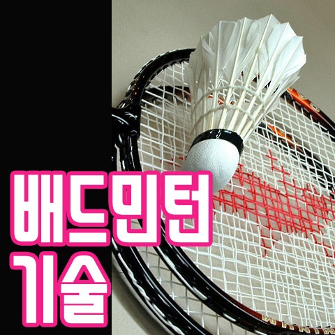 다양한 배드민턴 기술에 대해 알아봅시다!!