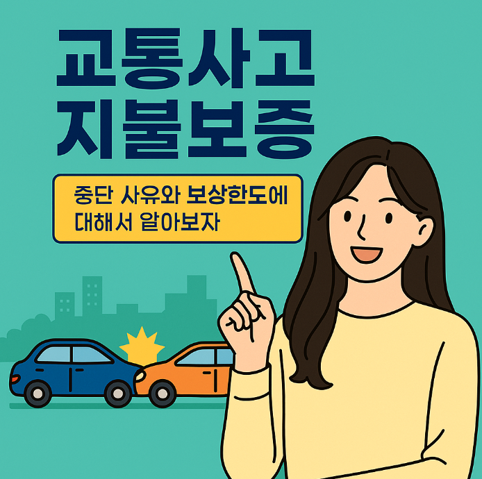 교통사고지불보증 제도, 모르...