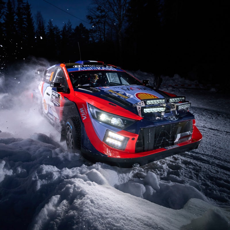 [2025 WRC 2R]스웨덴 랠리, 포디엄 피니시를 달성한 현대팀 누빌