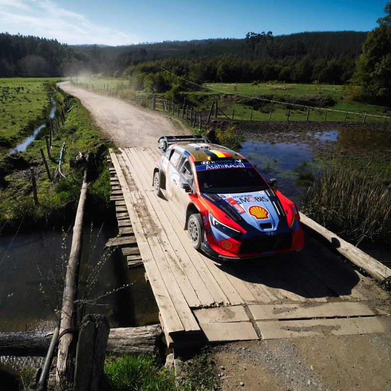 [2025 WRC 11R] 현대 월드랠리팀 포모, 칠레 랠리에서 3위로 포디엄에 오르다