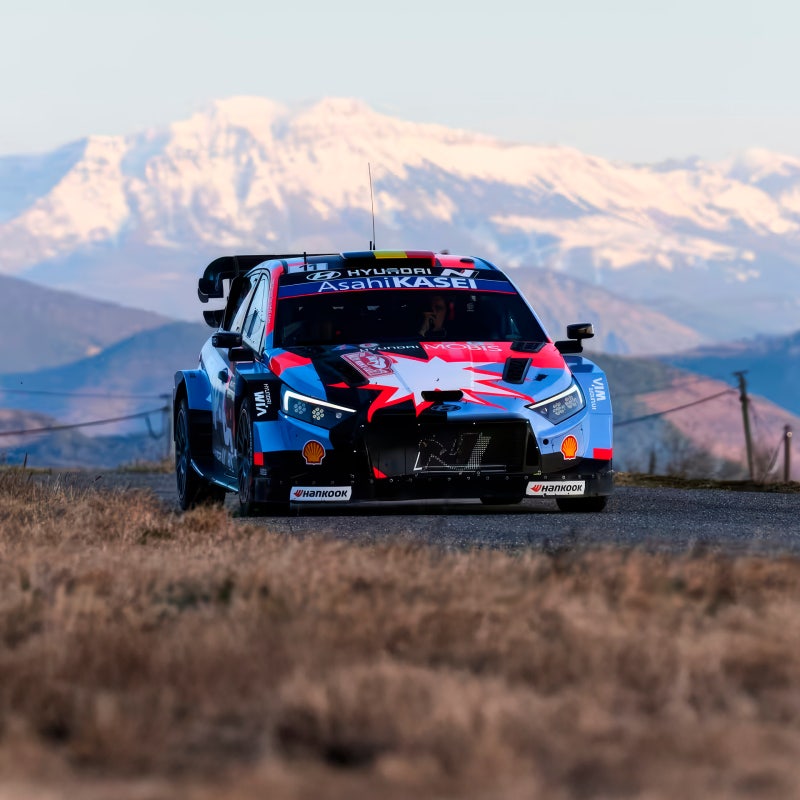 [2026 WRC 1R] 현대 월드랠리팀, 개막전 몬테카를로 랠리의 까다로운 날씨 속에서 4, 5위를 기록하다