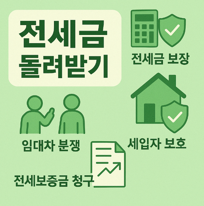 전세금 돌려받기, 내 돈인데 왜 이렇게 어렵지?