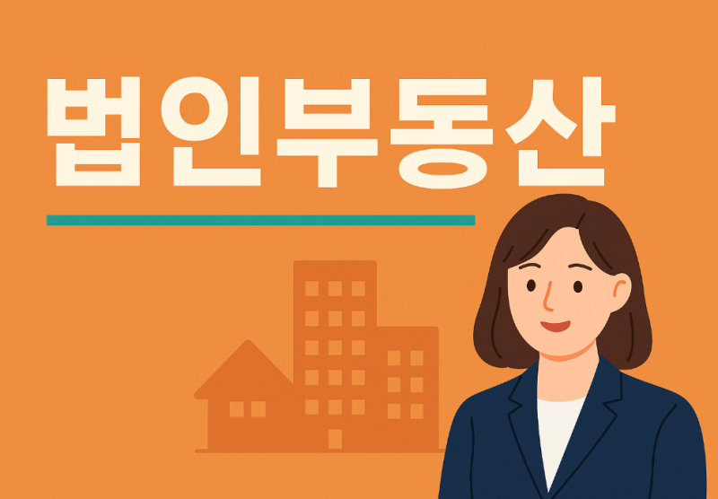 법인 부동산과 일반부동산 차이점, 아무나하지마라