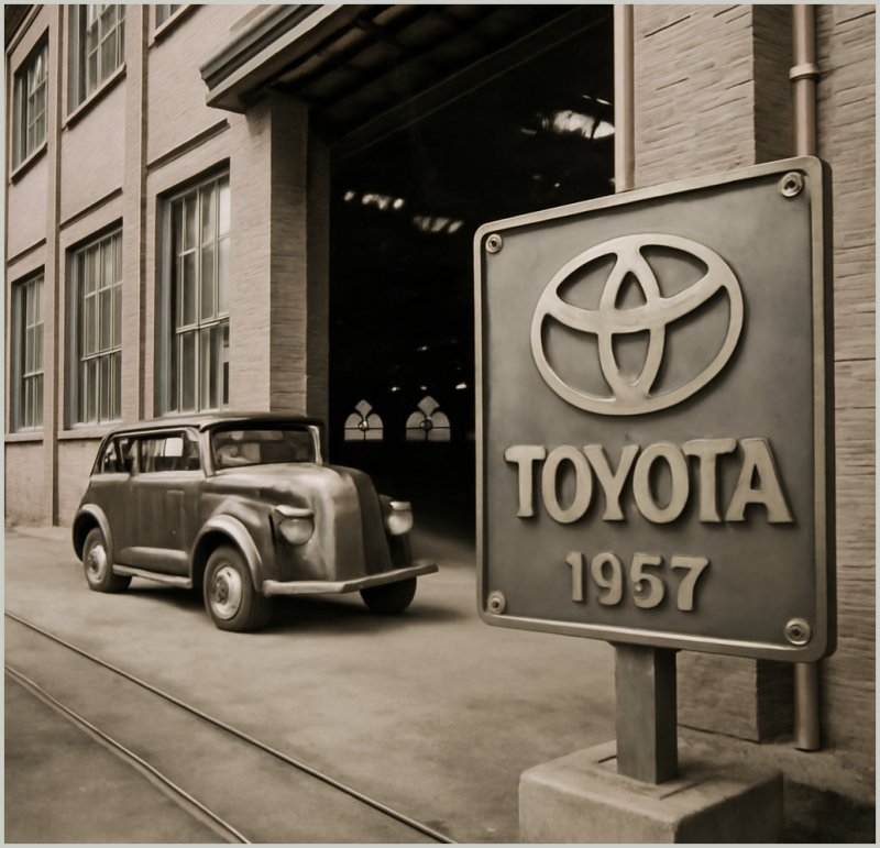 토요타 설립 글로벌 성공의 비밀