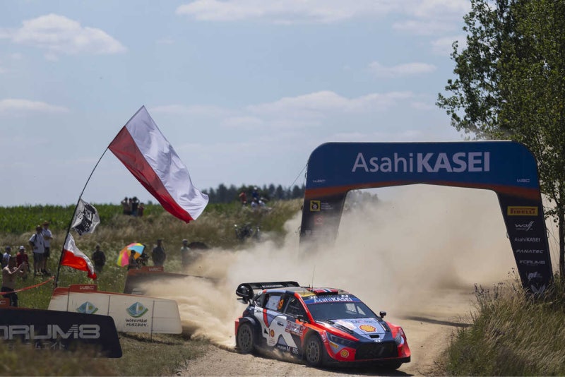 [2024 WRC 7R] 현대 월드랠리팀, 폴란드 랠리에서의 악재를 딛고 종합 1위 사수