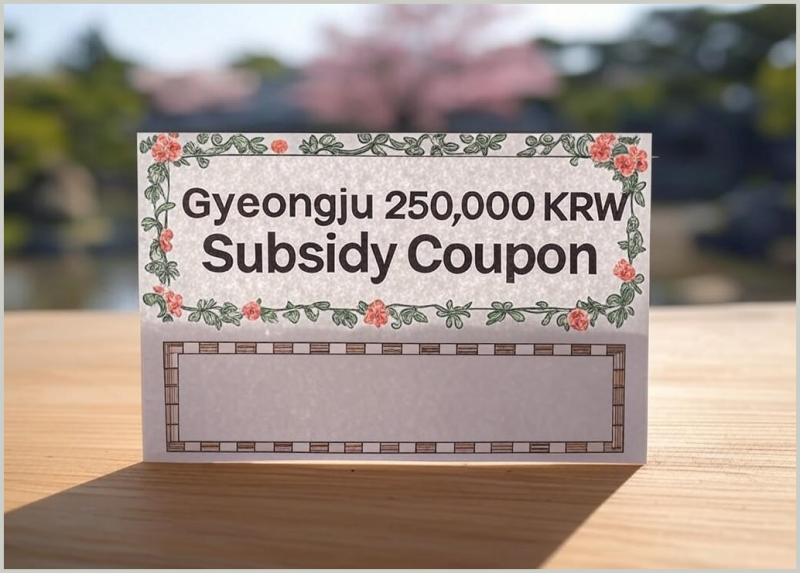 경주 지원금 25만원 궁금하다면