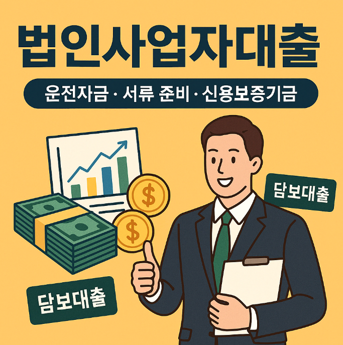 2025년 최신 법인사업자대출 조건과 준비서류는?