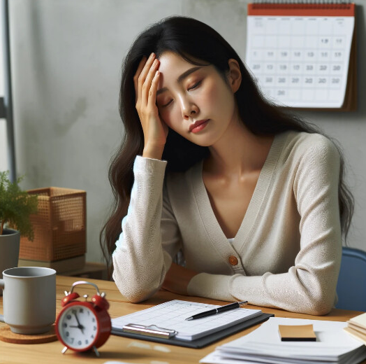 생리 졸음 나만 이렇게 피곤해? 원인과 해결책 스트레칭방법