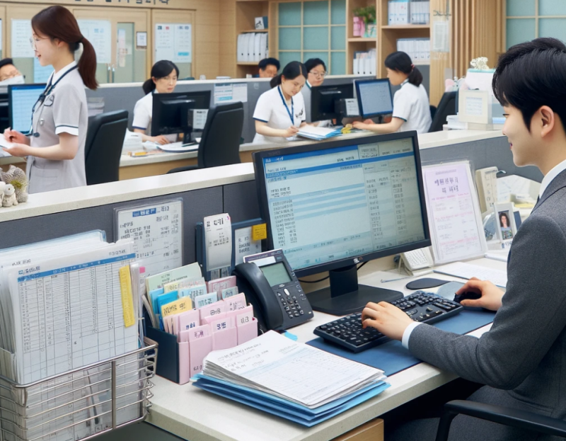 병원 원무과 월급 및 연봉 에 대해 원무과의 현실